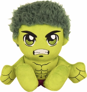Bleacher Creatures Marvel Hulk 8" Kuricha Sitting Plush - Soft Chibi Inspired Toy