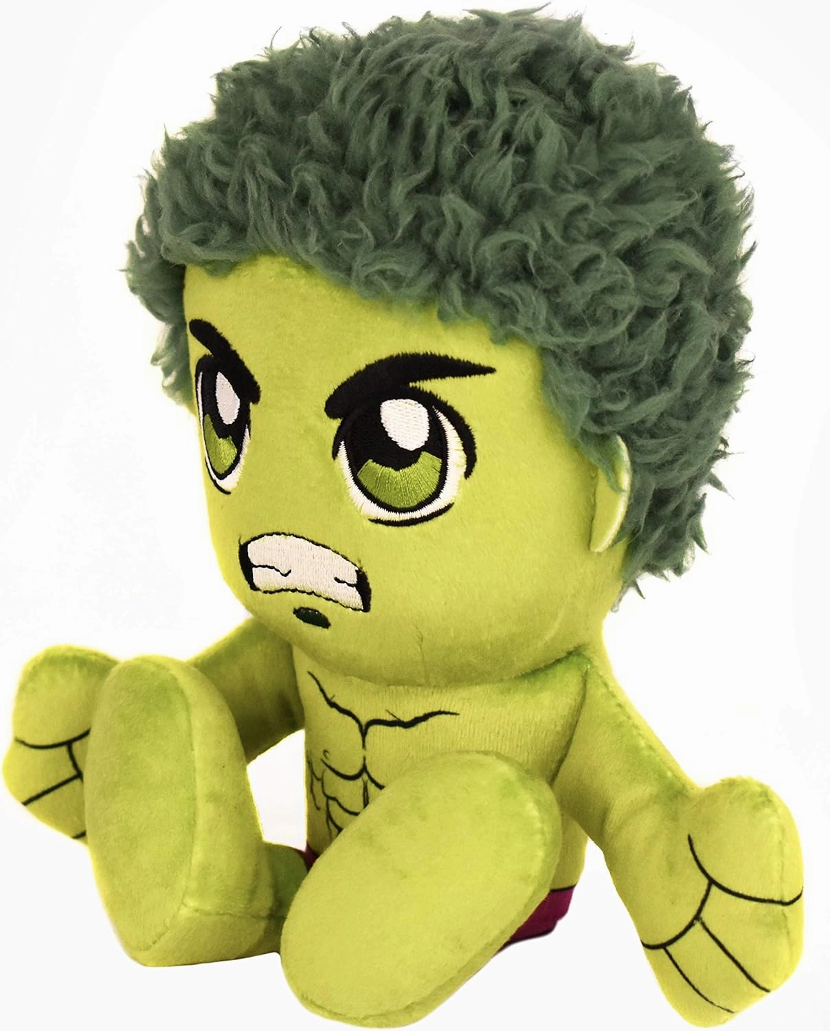 Bleacher Creatures Marvel Hulk 8" Kuricha Sitting Plush - Soft Chibi Inspired Toy