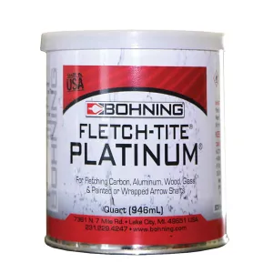 Bohning Fletch-Tite Platinum Glue (Quart Can)