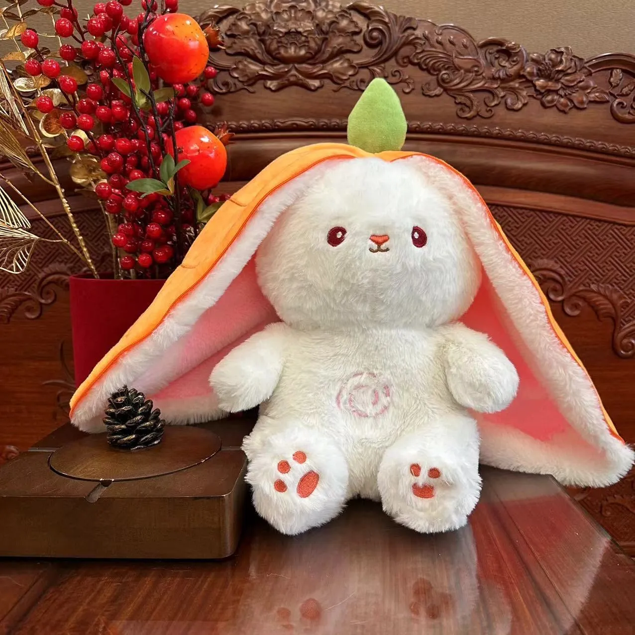 Breathing Fruit Bunny Plush™