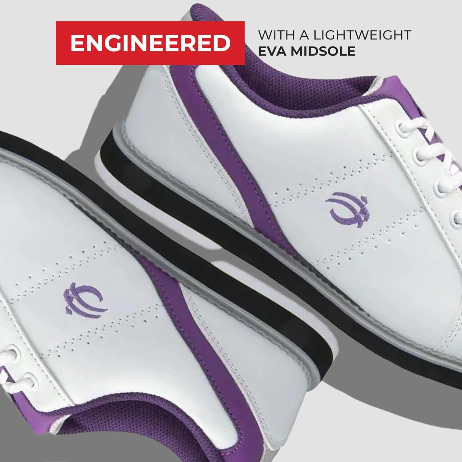 BSI Women's 460 Classic Bowling Shoe - Lightweight Shoes with Cushioned Support for Women