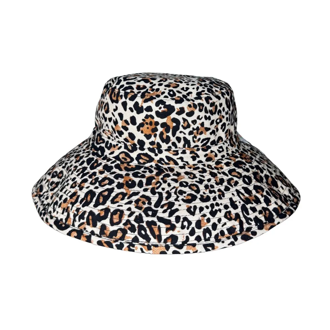 Bucket Hat 10cm Brim CLASSIC LEOPARD