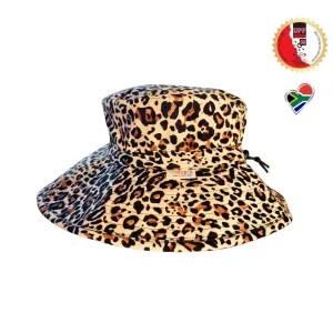 Bucket Hat 10cm Brim CLASSIC LEOPARD