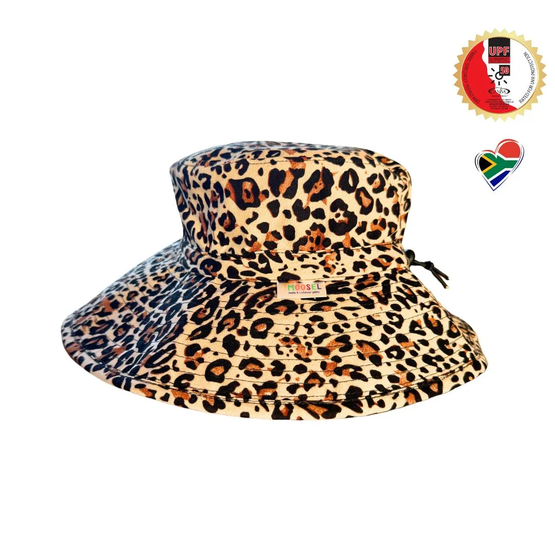 Bucket Hat 10cm Brim CLASSIC LEOPARD