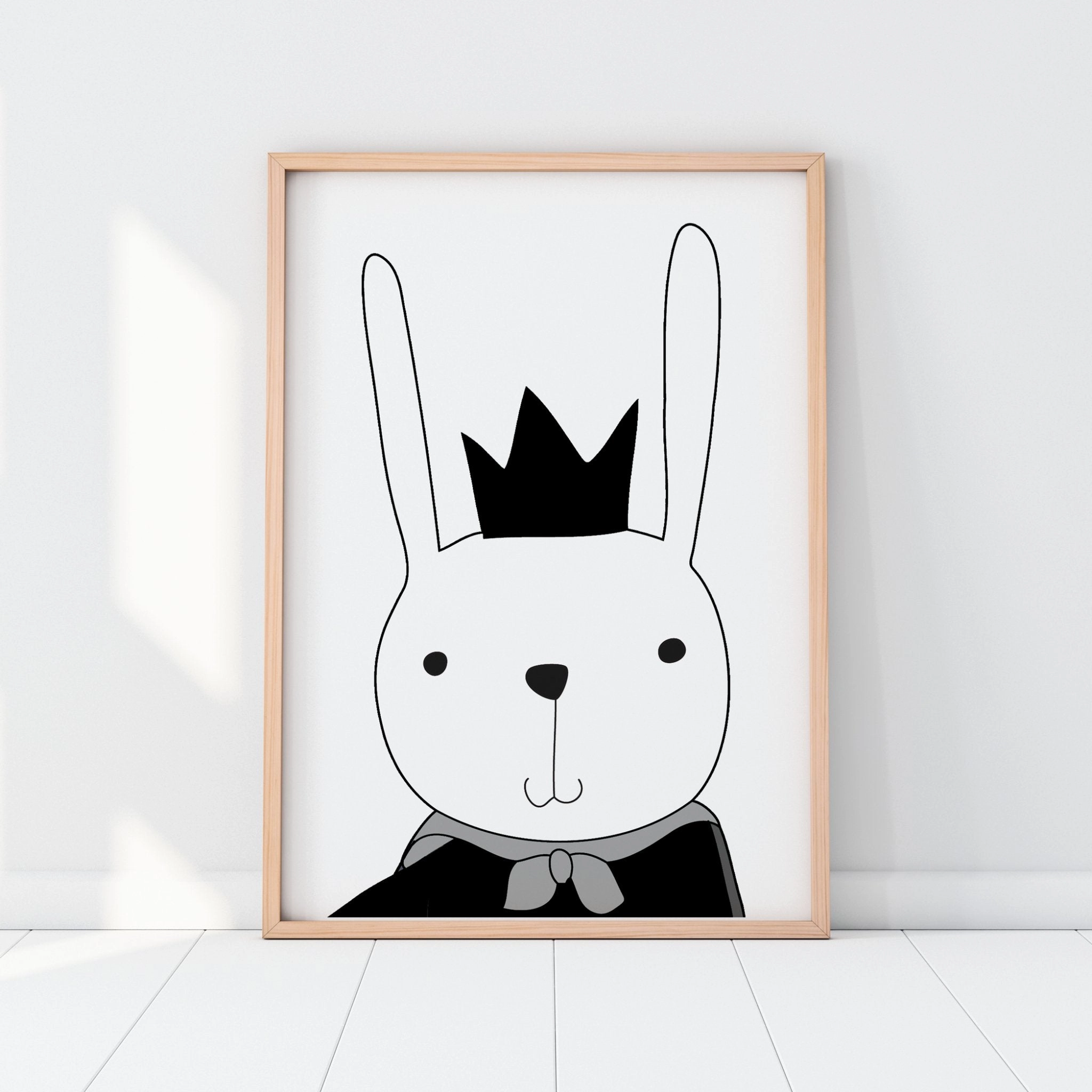 Bunny King Print