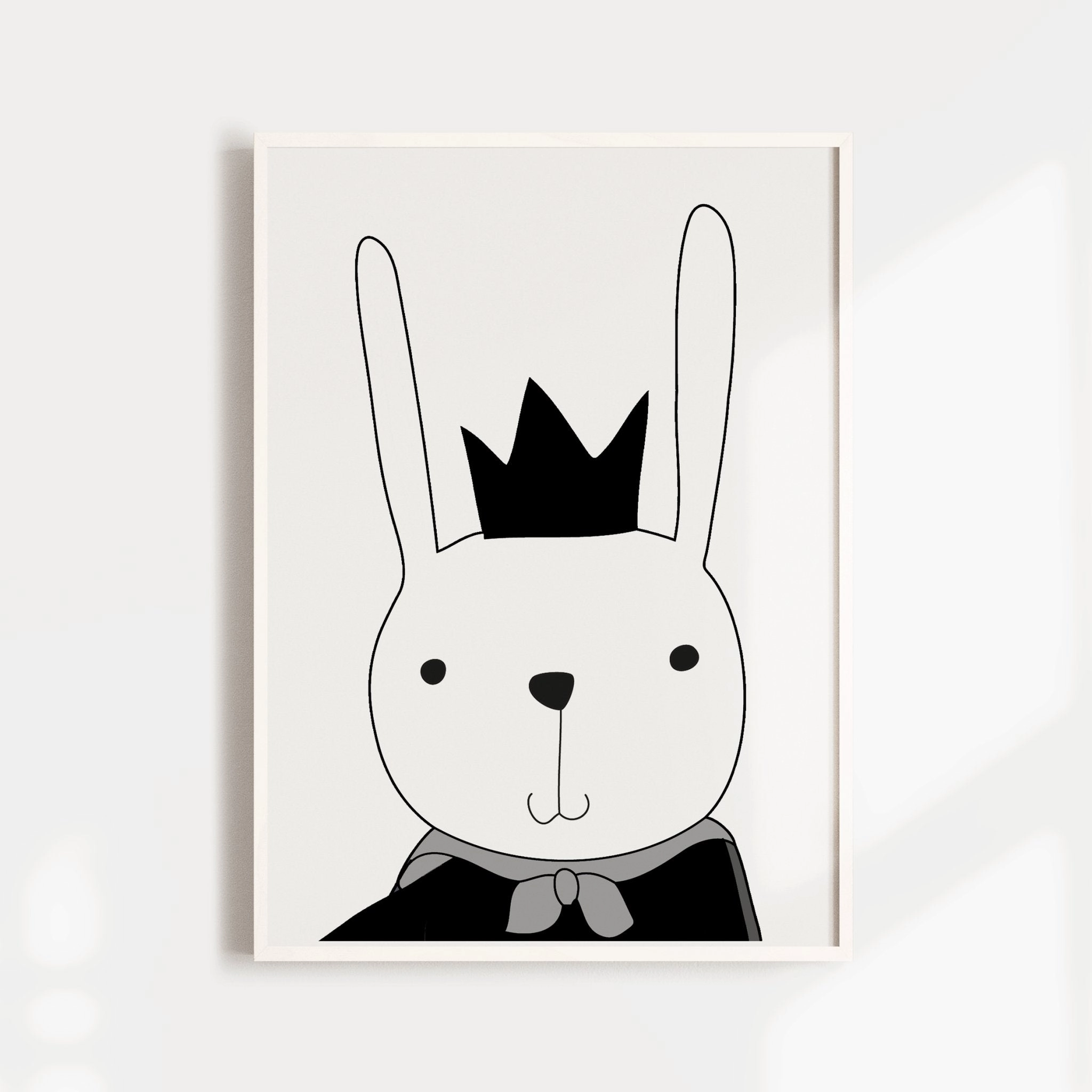 Bunny King Print