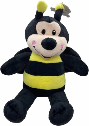 Buzz The Bee 16 inch Plush Buddy – Adorable Soft Stuffed Bee Toy for Kids, Ideal Cuddle Companion and Learning Pal, Ideal Birthday for Toddlers