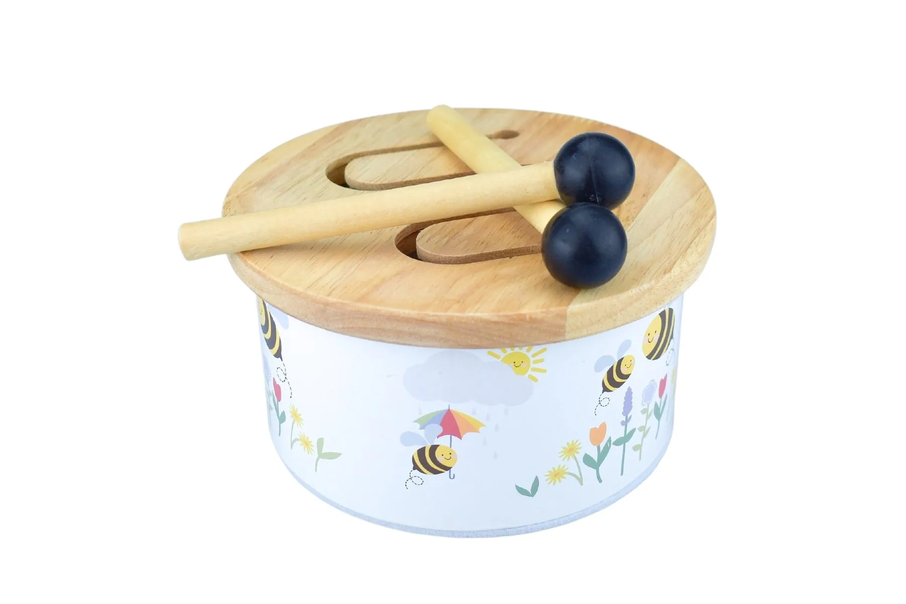 Buzzy Days Wooden Drum