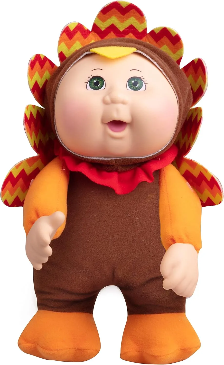 Cabbage Patch Kids Cutie Collection Tilly The Turkey, 9" - Collectible, Adoptable Baby Doll Toy Figure - Officially Licensed - Easter Basket Stuffer Gift for Kids, Girls, Boys