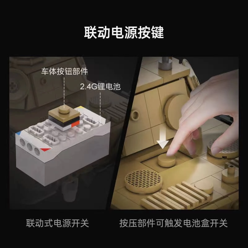 CaDA C61073 Panzerkampfwagen V Panther 907pcs