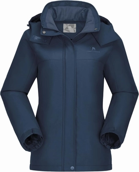 CAMEL CROWN Women's Ski Jacket Winter Snow Coat Warm Fleece Mountain Waterproof Female Jacket Snowboarding jackets
