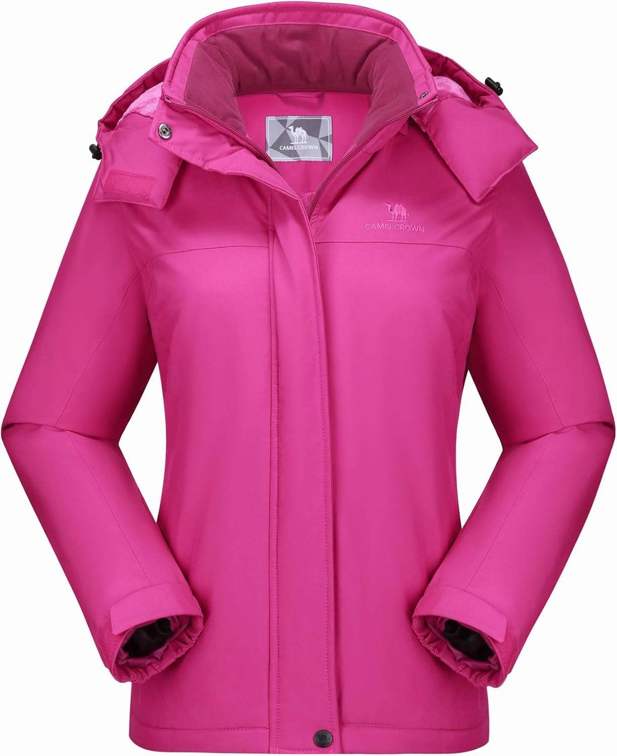 CAMEL CROWN Women's Ski Jacket Winter Snow Coat Warm Fleece Mountain Waterproof Female Jacket Snowboarding jackets