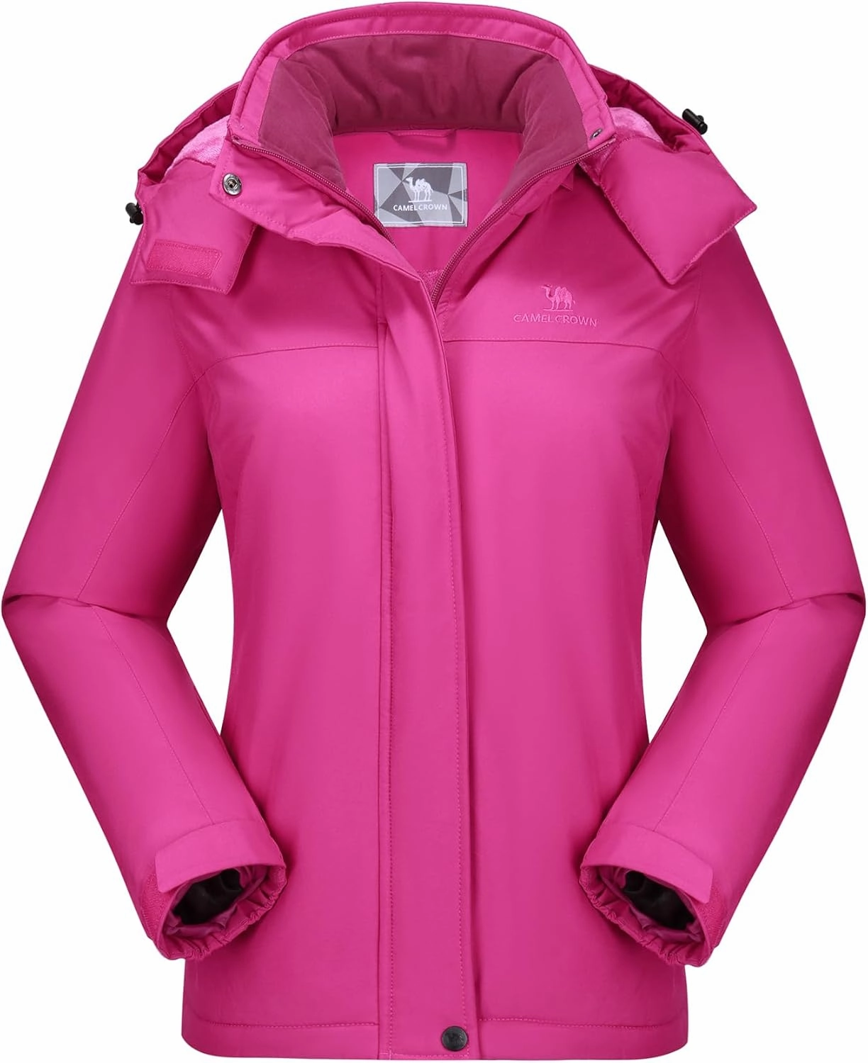 CAMEL CROWN Women's Ski Jacket Winter Snow Coat Warm Fleece Mountain Waterproof Female Jacket Snowboarding jackets