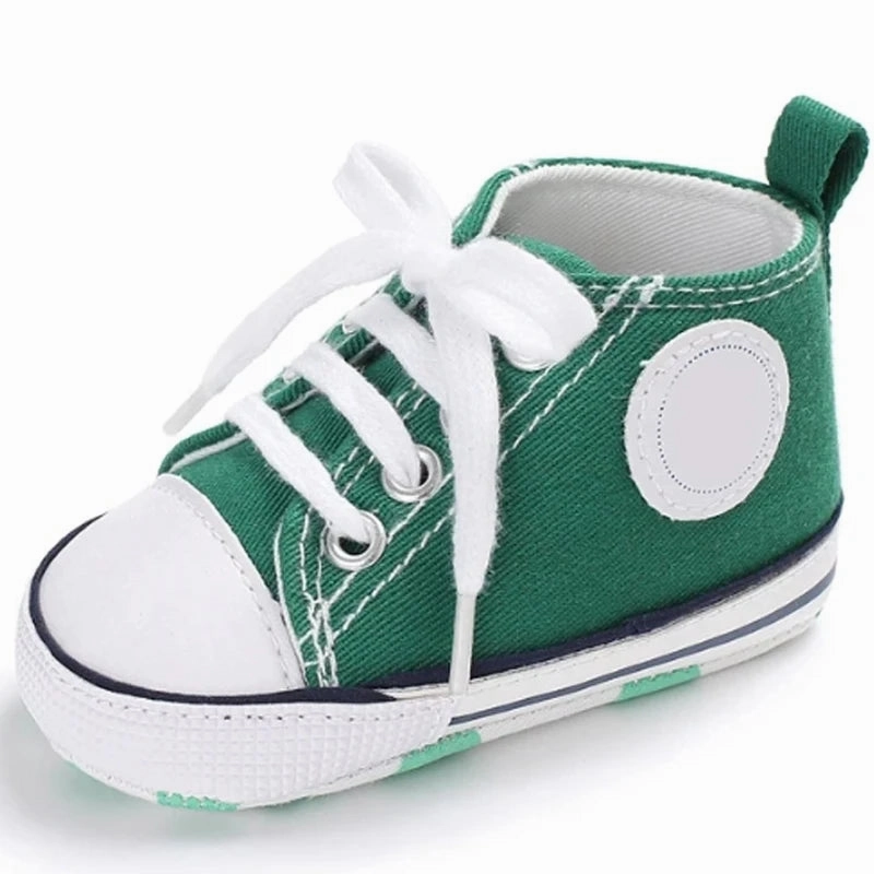 Canvas Baby Sneakers – Soft Sole First Walkers for Boys & Girls