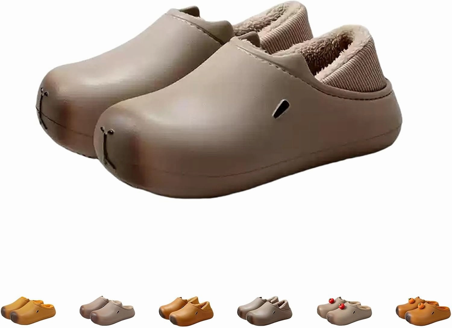 Capybara Slippers, Capybara Plush Bedroom Slipper, Warm Waterproof Cotton Capybara Slippers For Women Men, Indoor and Outdoor