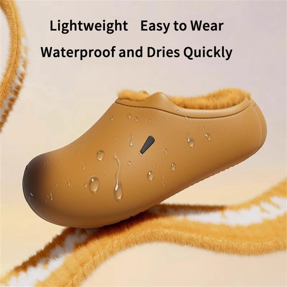 Capybara Slippers, Capybara Plush Bedroom Slipper, Warm Waterproof Cotton Capybara Slippers For Women Men, Indoor and Outdoor