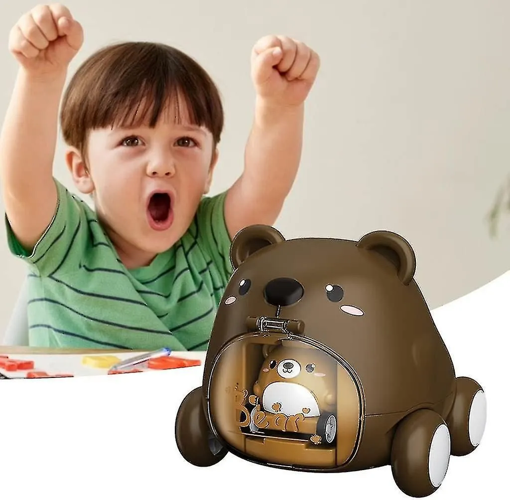 Car Toy Kids Pull Back Car racing Vehicle educational Toy cute Pet Catapult For