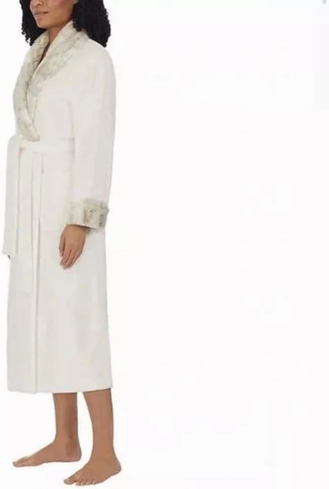 Carole Hochman Women's Shawl Collar Plush Robe