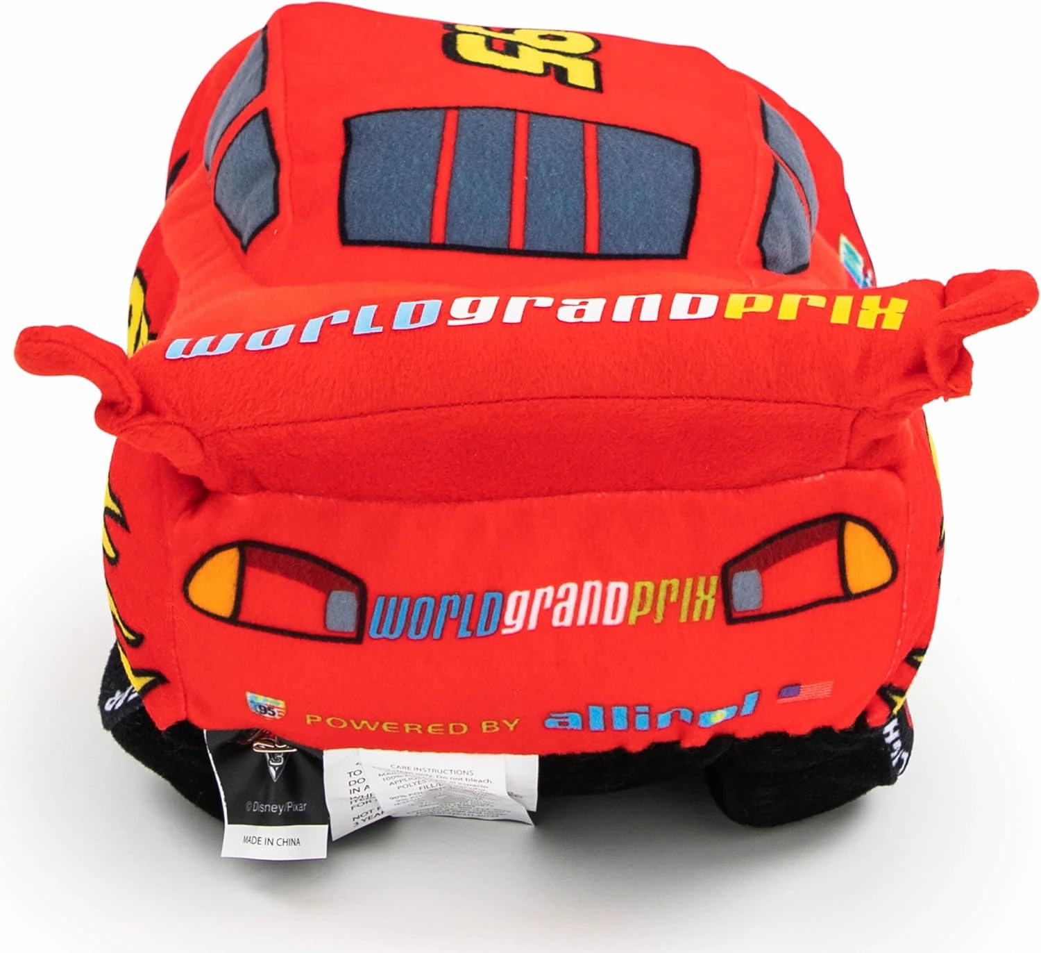 Cars Plush Stuffed Lightning Mcqueen Red Pillow Buddy - Kids Super Soft Polyester Microfiber, 19 inch (Official Disney Pixar Product)