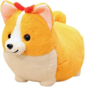 Cartoon Corgi Dog Soft Plush Throw Pillow Animal Pillow Plush Toy