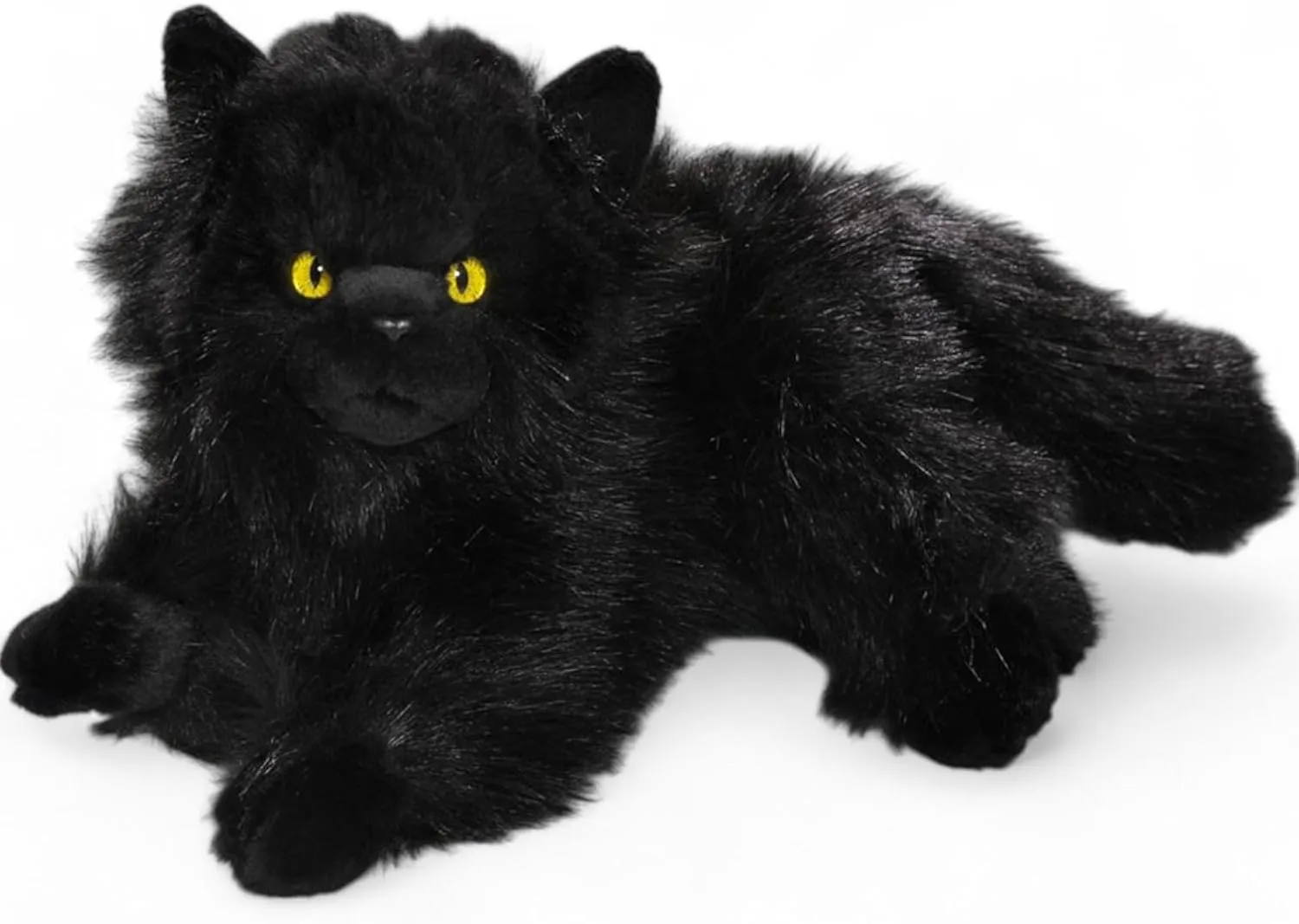 Cat, Persian Black, 12 inches, 30cm, Plush Toy, Soft Toy, Stuffed Animal 3474