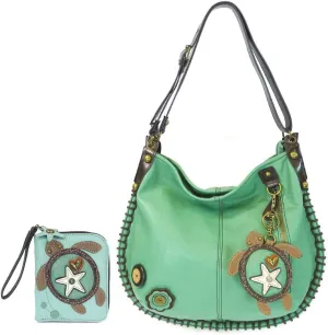 CHALA Sea Turtle Zip-Around Wallet/Wristlet Gift Set