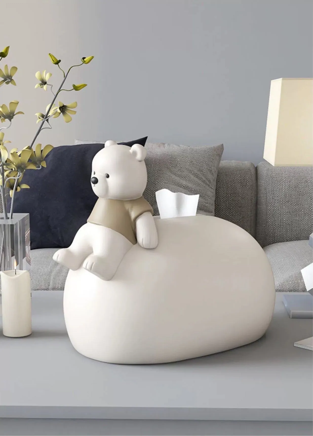 Charming Animal Tissue Holder