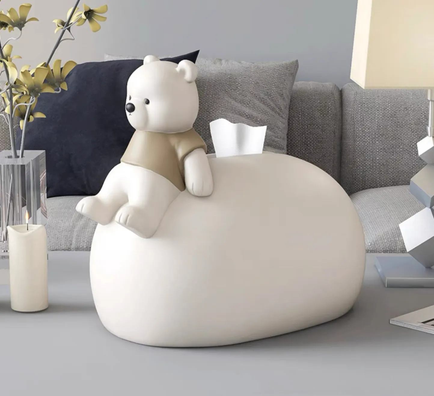 Charming Animal Tissue Holder
