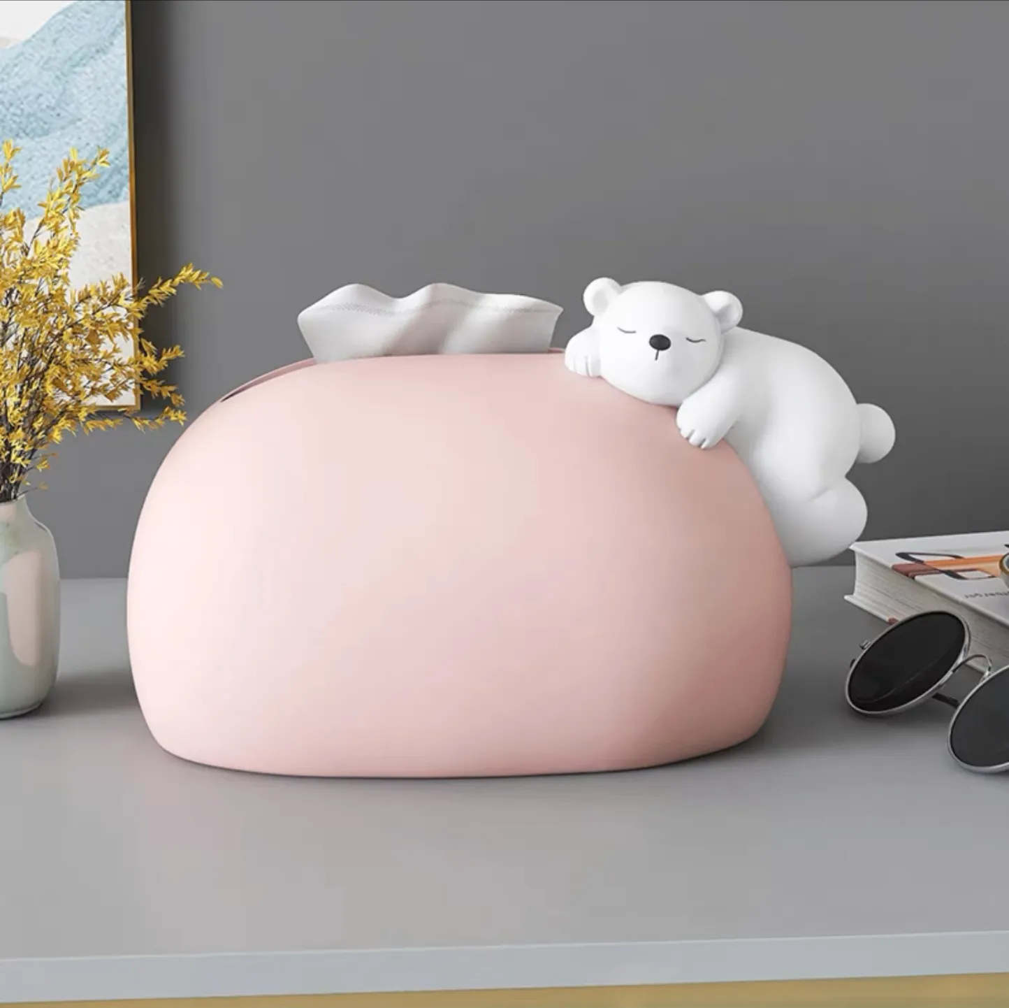 Charming Animal Tissue Holder