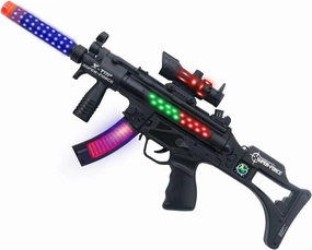 Children's Simulation Electronic Toy Machine Gun Cool Lighting Combat Sound Effects Real Special Effects