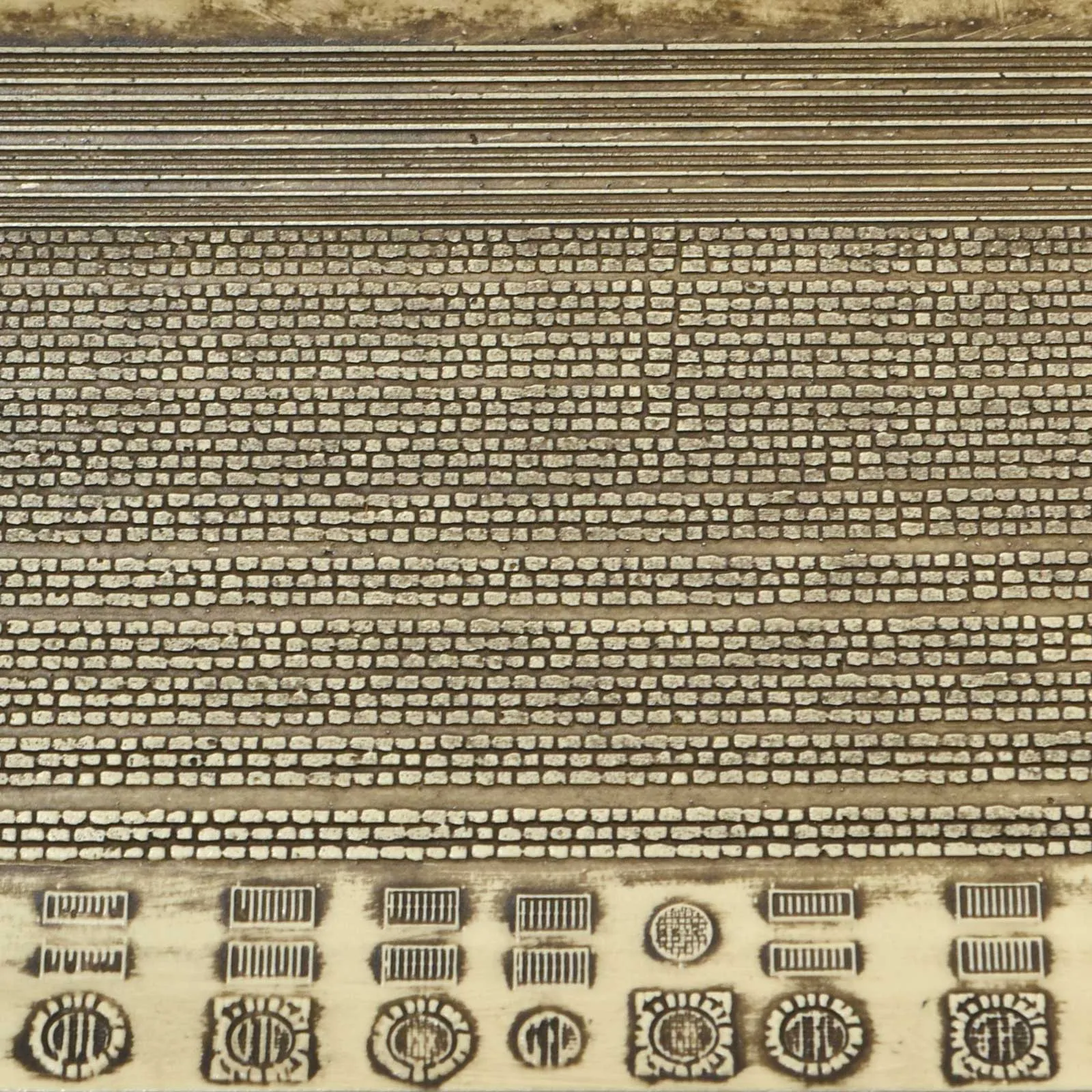 Chooch Flexible Roadway Cobblestone Street Details - Small for HO & N Scales
