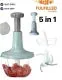 Chopper Food Processor, Mini Cup Food Processor, Press Start Quick Operation, Double Layer Thickening Transparent Bowl is Safe and Reliable Kitchens Best Food Chopper