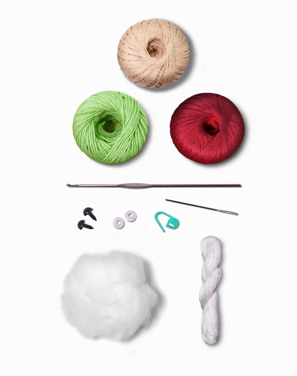 Circulo Amigurumi Kit "Too Cute" Strawberry