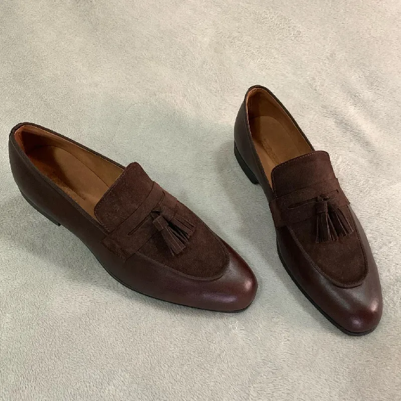 Classic Vintage Versatile Tassel Loafers