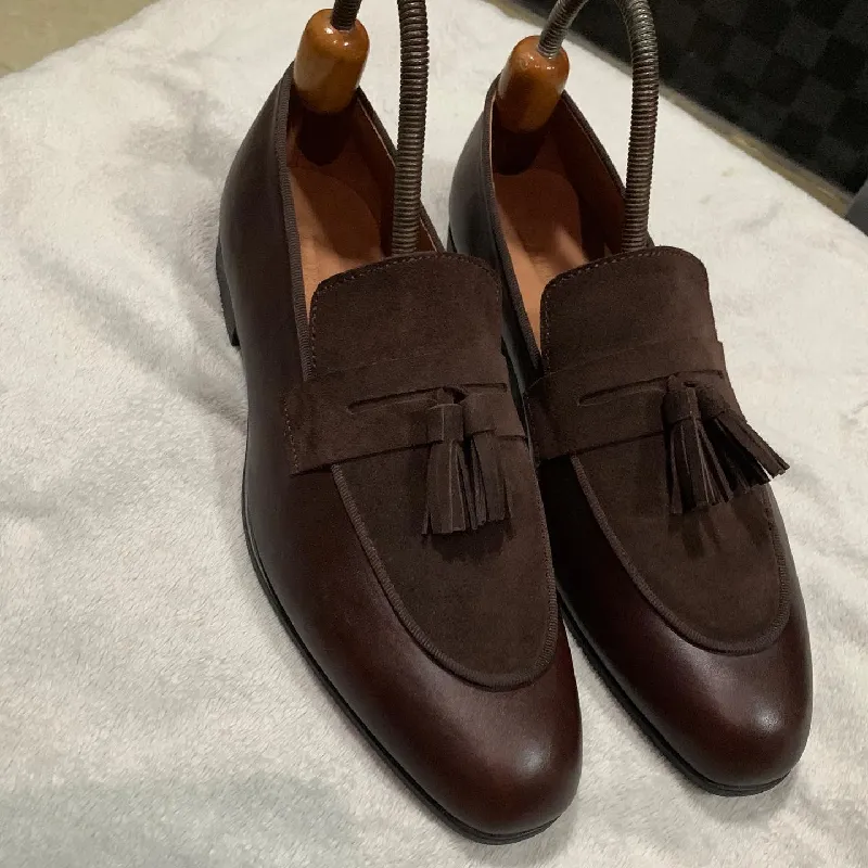 Classic Vintage Versatile Tassel Loafers