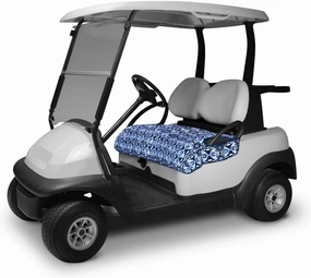 Classic Accessories for Vera Bradley Water-Resistant Golf Seat Blanket, 54 x 32 Inch, Ikat Island