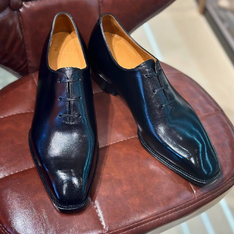 Classic Calfskin Derby Shoes
