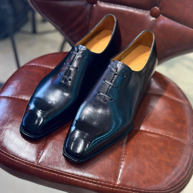 Classic Calfskin Derby Shoes