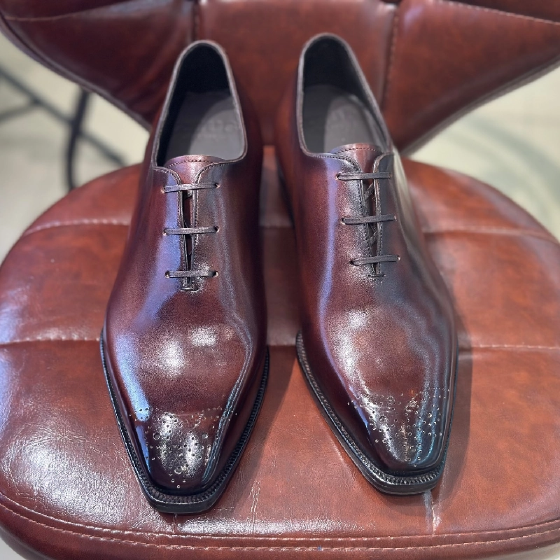 Classic Calfskin Derby Shoes