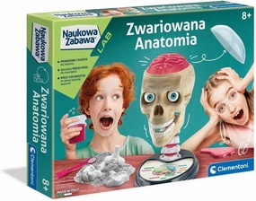 Clementoni 50697 Science Fun Crazy Anatomy Educational Kit for Children from 7 Years Old