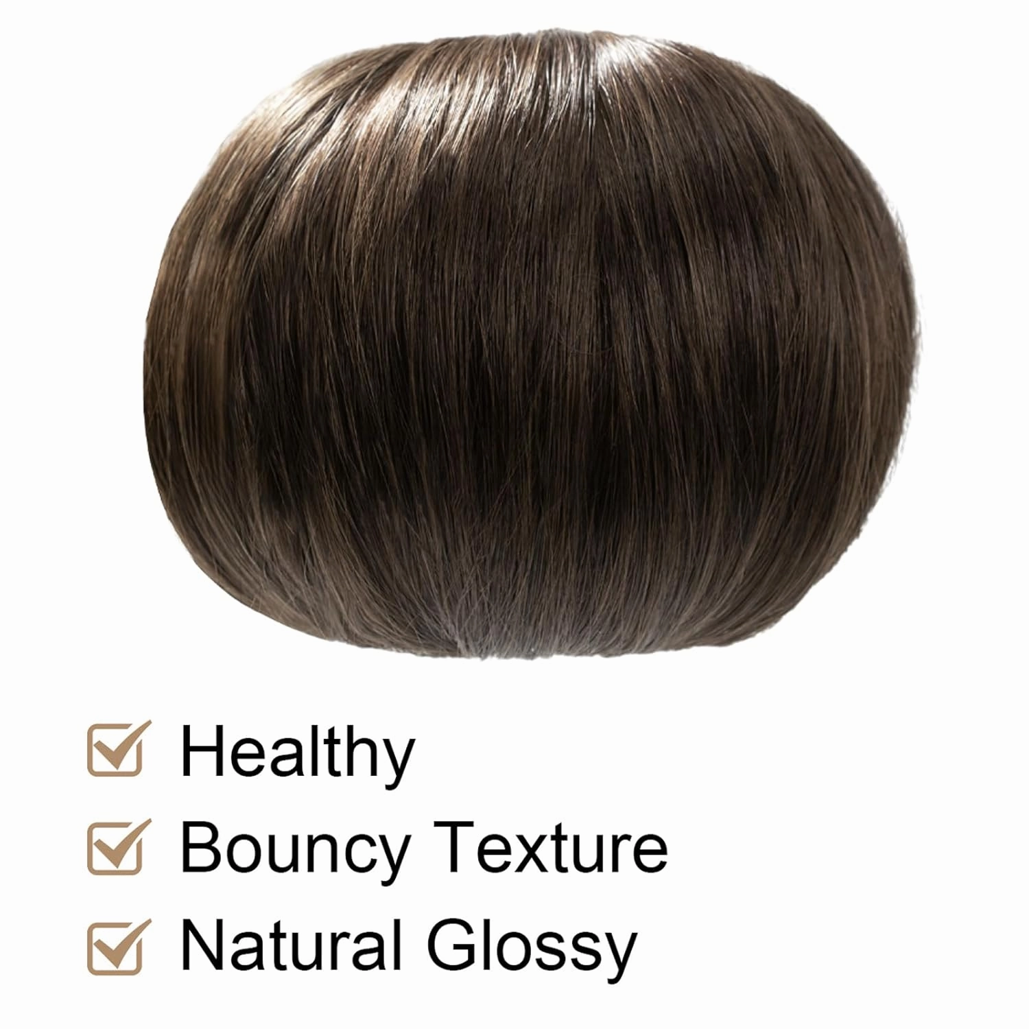 Clip in Hair Extensions Real Human Hair Chocolate Brown 16 Inch Hair piece for Women Invisible PU Skin Weft Natural Remy Hair Extensions Clip ins 30g 5pcs