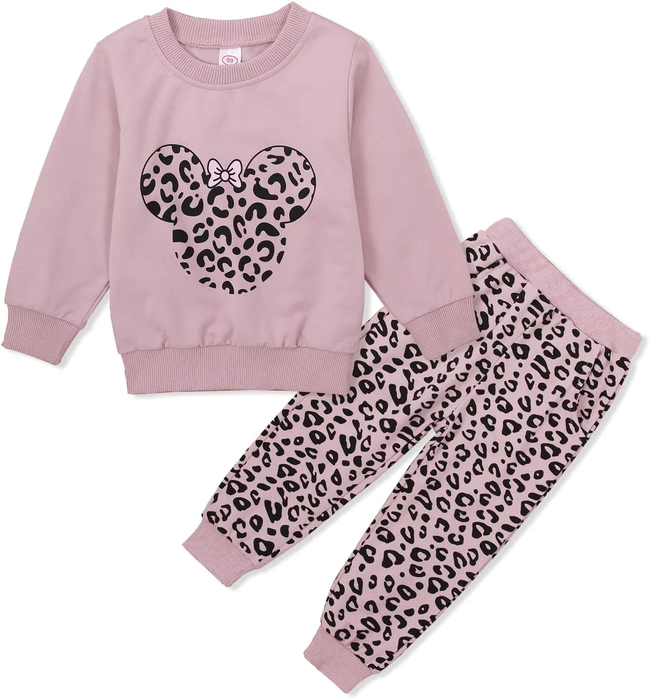 CM C&M WODRO Toddler Infant Baby Girl Clothes Fall Winter Long Sleeve Sweatshirts Pants 2 Piece Cute Outfits Leggings Set