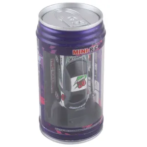 Coke Can Mini Speed RC Radio Remote Control Micro Racing Car Toy