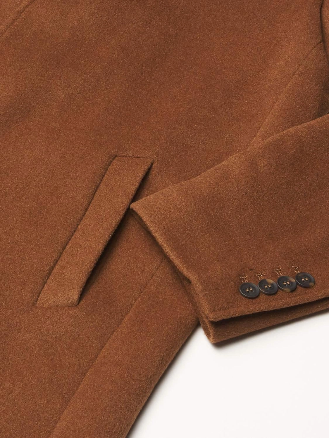 Cole Haan mens Wool Plus Topper Button Front Coat