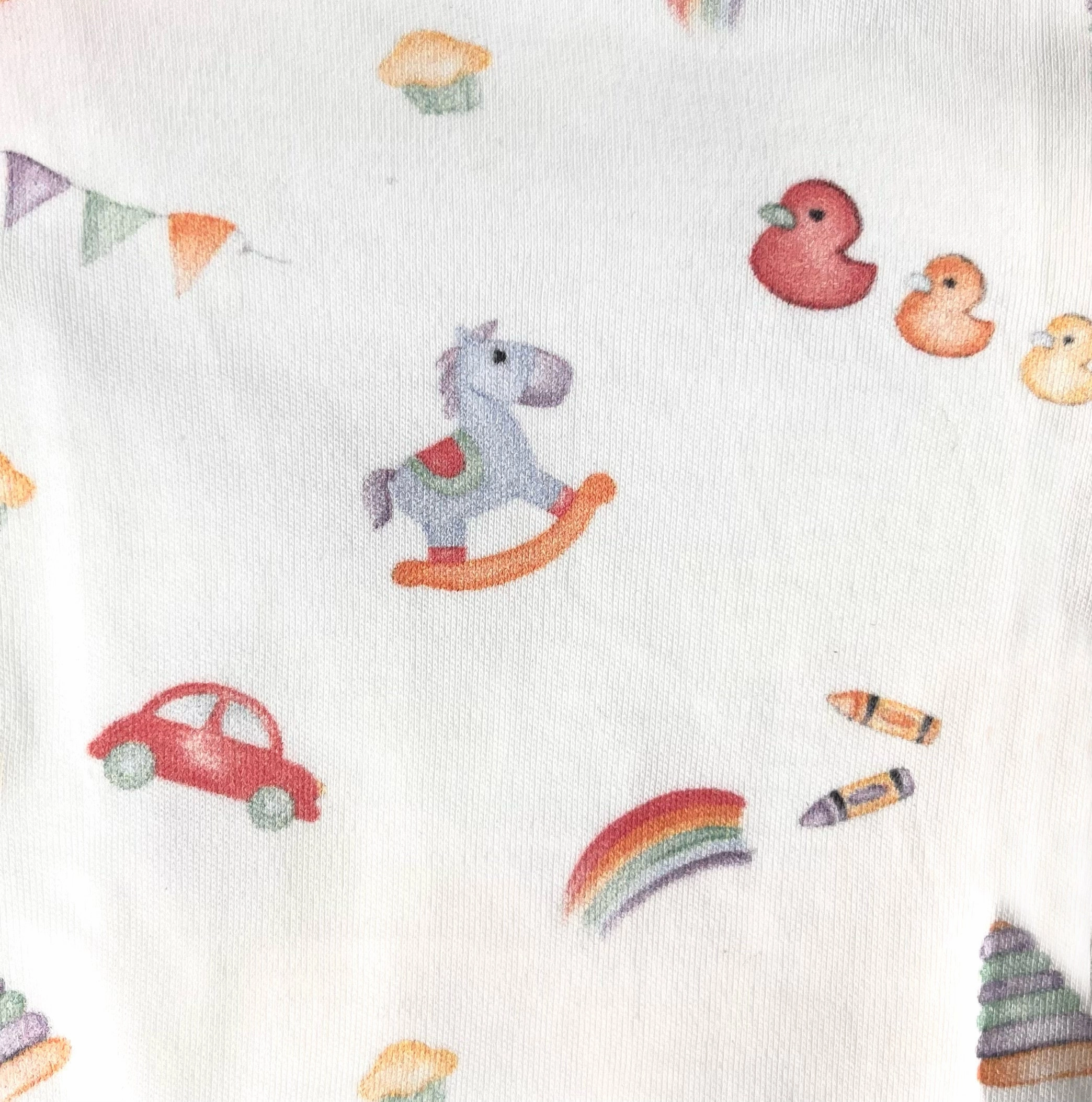 Collar Button-Up Playsuit - Toys