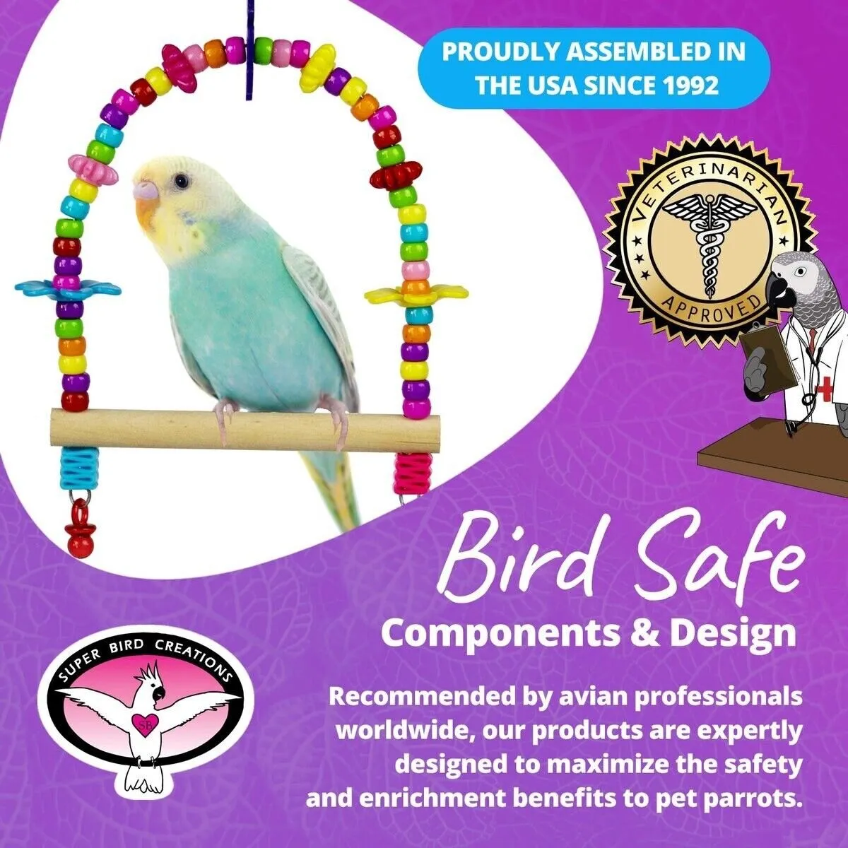 Colorful Bead Swing SM