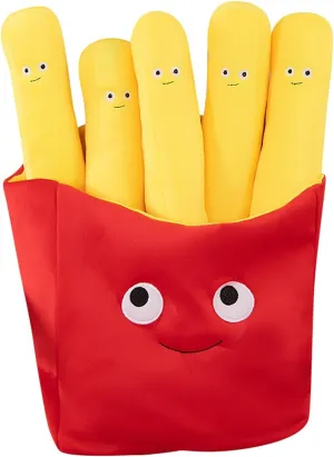 Comfy Food Pillows Toy Plush, Soft, Cuddly, and Irresistible Pefect Toys Gift for Kids and Friends (French Fries, inch, 11.8)