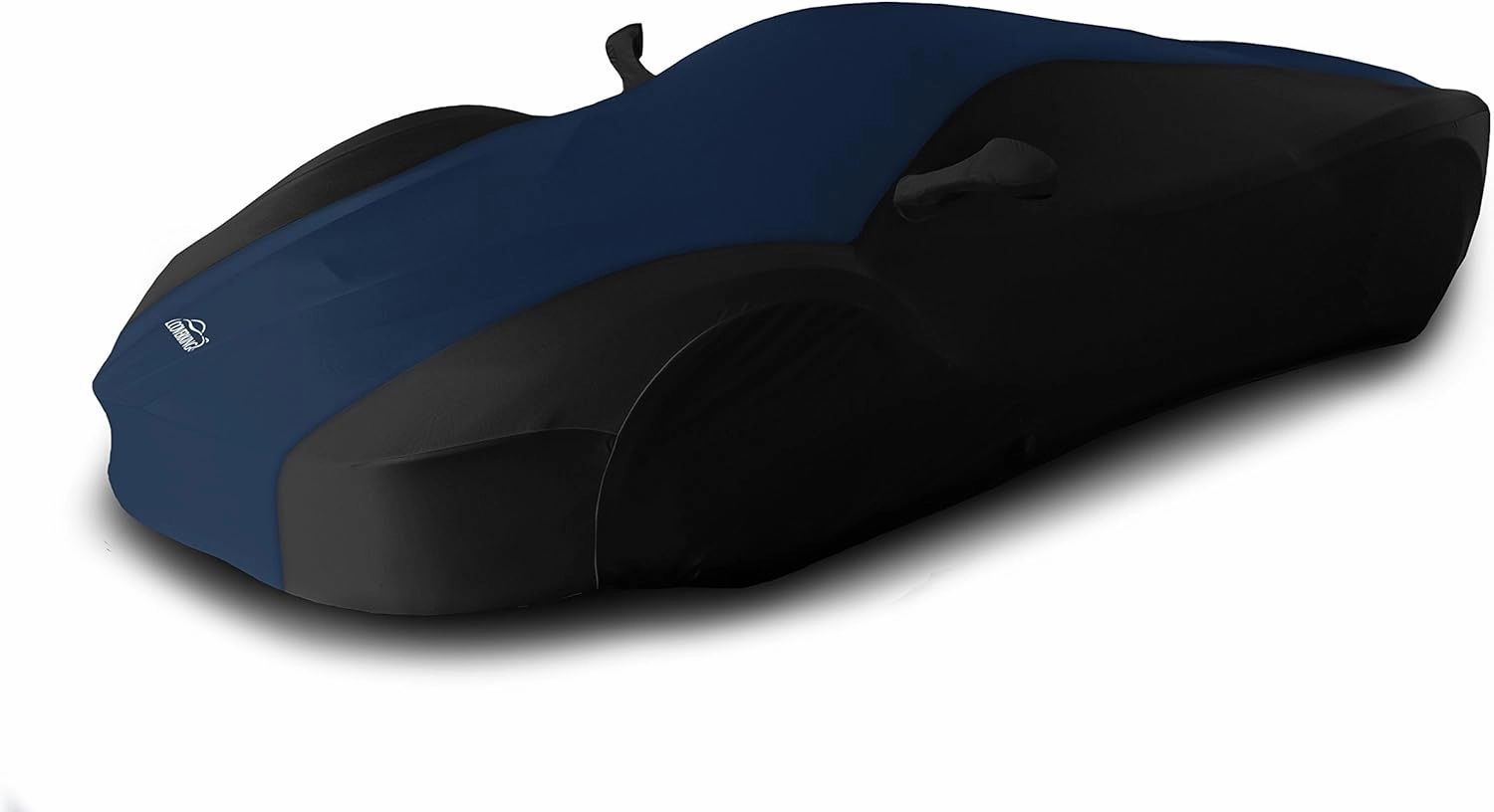 Coverking Custom Fit Car Cover for Select DeTomaso Pantera Models - Satin Stretch (Dark Blue with Black Sides)