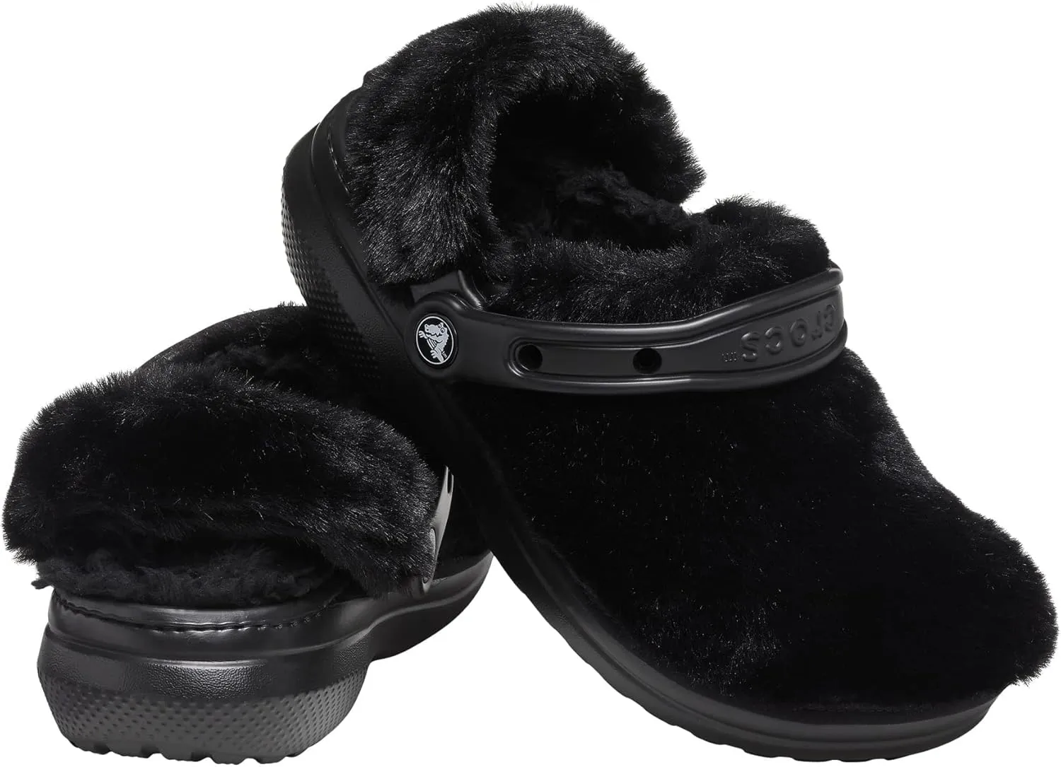 Crocs Unisex-Adult Men's and Women's Classic Fur Sure Clog | Fuzzy Slippers