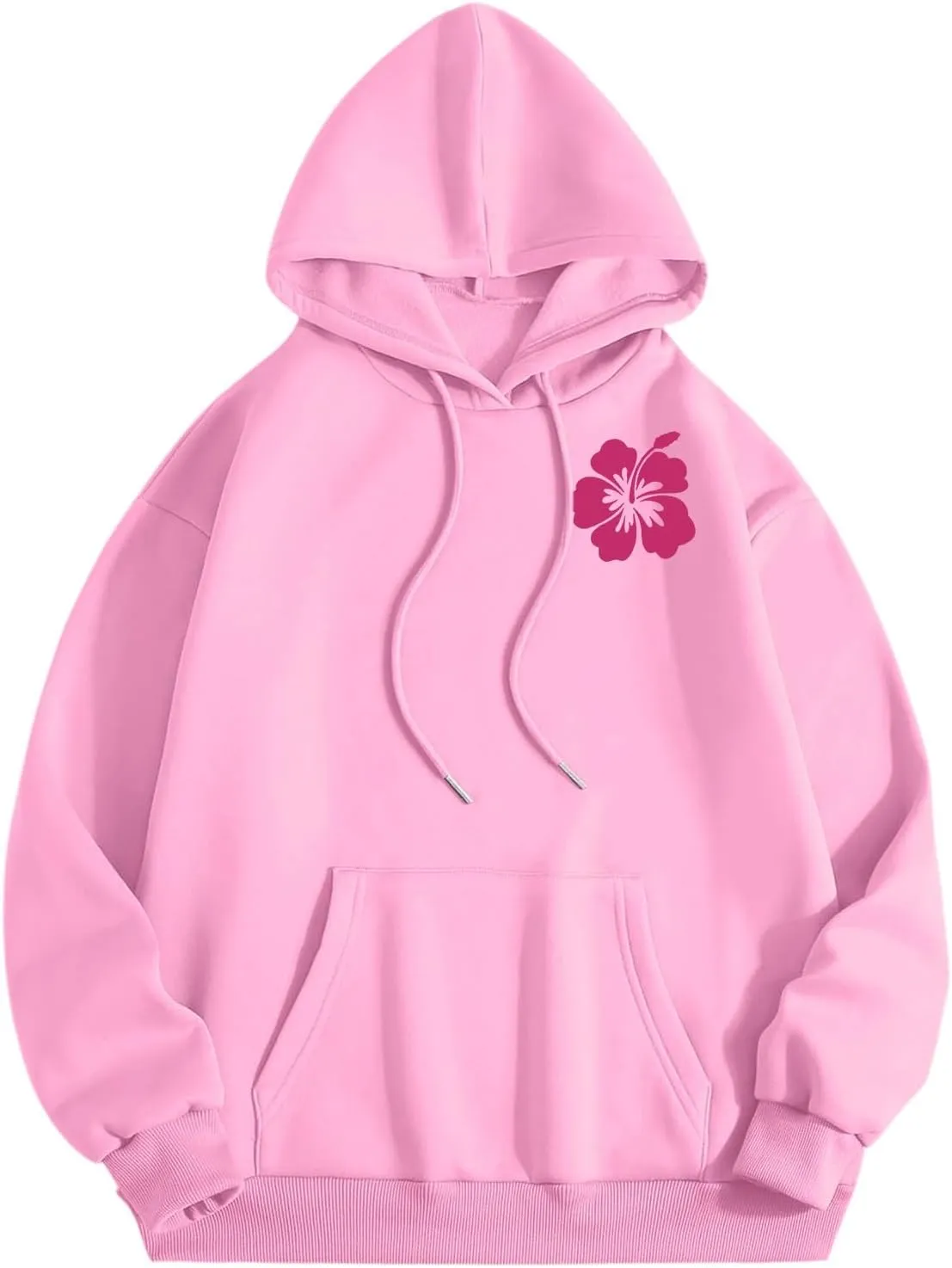 Cute Beach Sweatsuits Women 2 Piece Outfit Meet Me at The 1962 Pink Tree Graphic Hoodie with Sweatpants Cute Tracksuit
